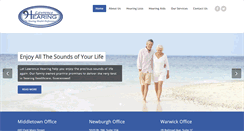 Desktop Screenshot of lawrencehearing.com