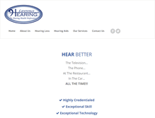 Tablet Screenshot of lawrencehearing.com